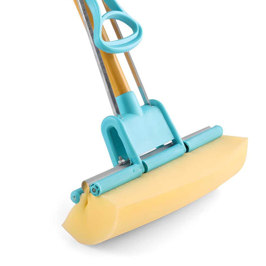Foldable Squeeze Mop with Bucket – 360° Floor Cleaning, Wet & Dry Use
