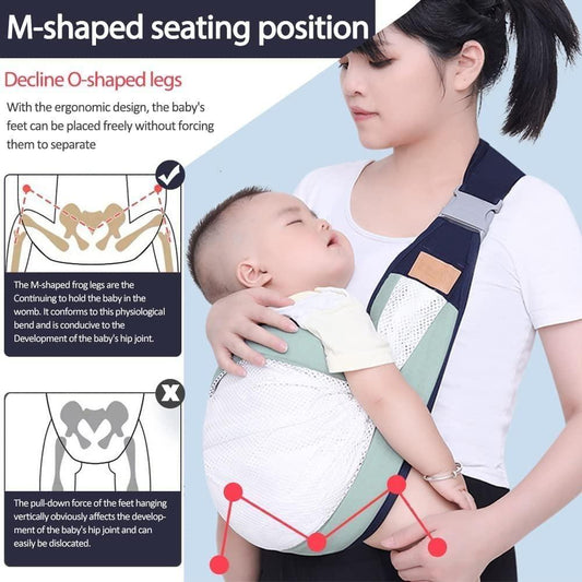 Adjustable Baby Sling for Newborn to Toddle