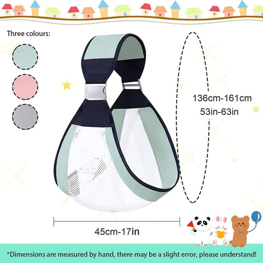 Adjustable Baby Sling for Newborn to Toddle