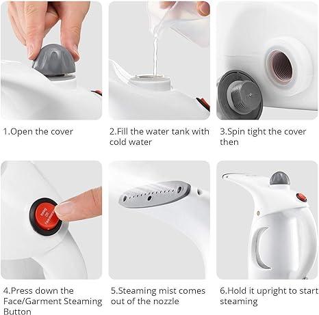 Mini Clothes Iron Vapor Hand Garment Steamer