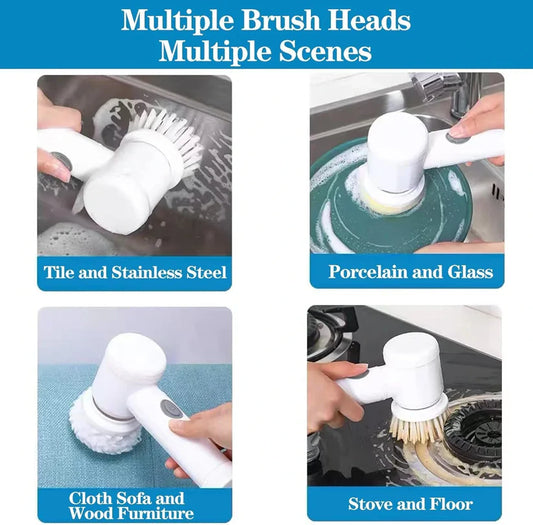 TwistClean™ – Smart Spin Scrubber | Tiles, Floors & Corners,Kitchen Sparkling