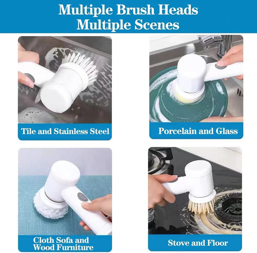 TwistClean™ – Smart Spin Scrubber | Tiles, Floors & Corners,Kitchen Sparkling