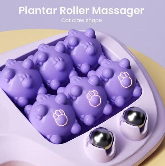 Foot Massager Roller Plantar Foot Massager for Pain Relief and Deep Relaxation Foot
