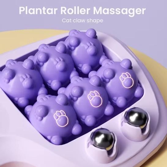 Foot Massager Roller Plantar Foot Massager for Pain Relief and Deep Relaxation Foot