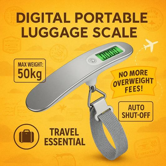 Digital Luggage Weighing Scale – Travel Smart, Travel Light ✈️