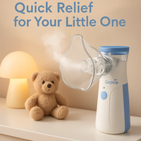 LungEase Mesh – Fast, Effective Relief | Compact Mesh Nebulizer