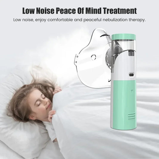 LungEase Mesh – Fast, Effective Relief | Compact Mesh Nebulizer