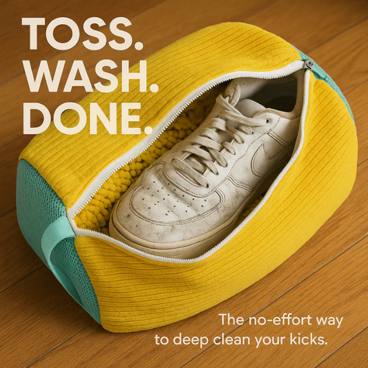 EasyWash - Shoe Cleaning Bag | At Home Deep Cleaning | Works with any Washing Machine