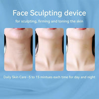 Wrinkle Remover Face Massager with 9 Modes Slimming and Uplift Wand - Eye, Face, Neck Massage