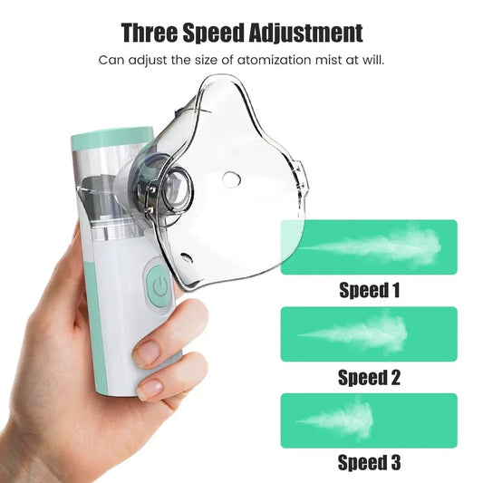 LungEase Mesh – Fast, Effective Relief | Compact Mesh Nebulizer