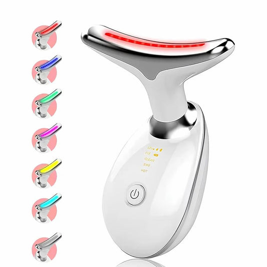 Wrinkle Remover Face Massager with 9 Modes Slimming and Uplift Wand - Eye, Face, Neck Massage
